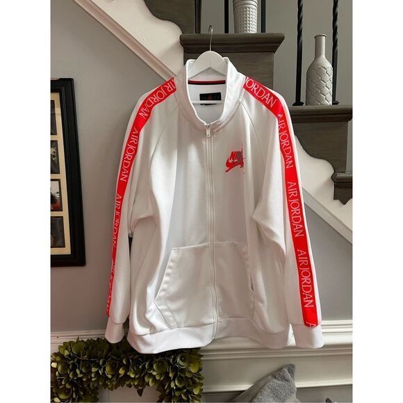 Nike Air Jordan Jumpman Classic Tricot Warm Up Jacket sz XXL EUC - Picture 2 of 7